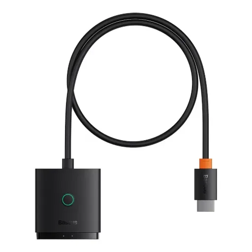 Baseus AirJoy 2-in-1 HDMI Switch Black