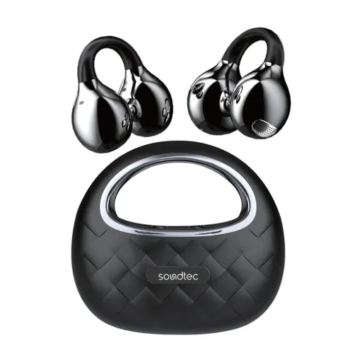 Porodo TWS Earbuds with Titanium Drivers+ Silicon Mic+ 3C Fast Charging+ 5.5H