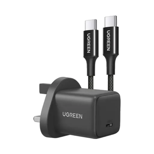 Ugreen Wall Charger GaN USB-C Port 30W - Black