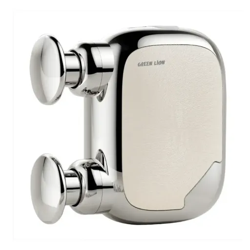 Green Lion Mini Flex Dual-Head Massage Gun - Silver