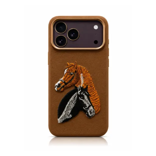 BUVU DOUBLE HORSE LTR MAGSAFE CASE (187) IP17 PM
