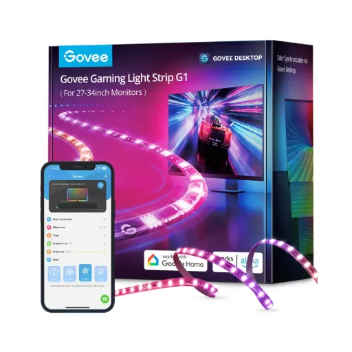 Govee Gaming Light Strip G1 (For 27" - 34" Monitors)