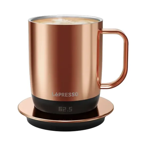 Lepresso Aurelio Ceramic Mug with Temperature Control Base