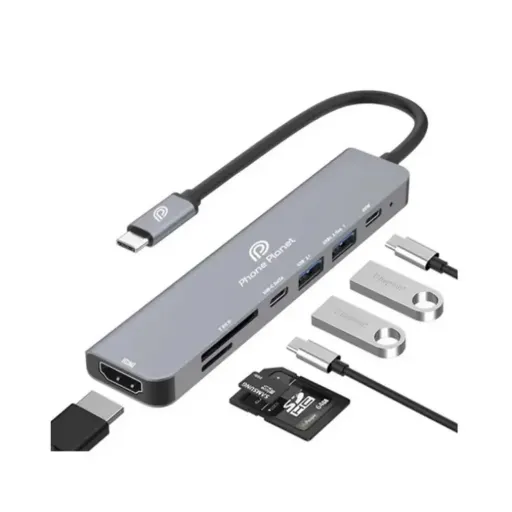 PHONE PLANET's 7 IN 1 MULTIFUNCTIONAL HUB