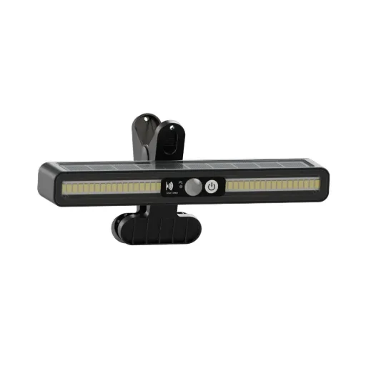PORODO MARS OUTDOOR SOLAR SENSOR LIGHT Built-in Motion Sensor - Black