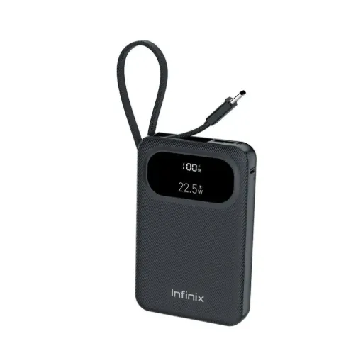 Infinix XPOWER 10 Pro 10,000mAh with Integrated Type-C Cable Power Bank
