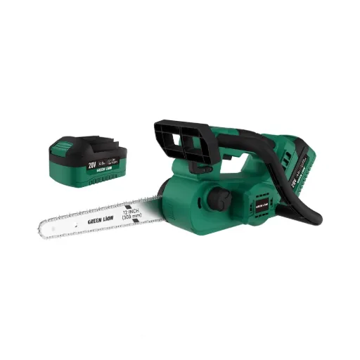 Green Lion GES-12 Cutforce Electric Chainsaw - Green