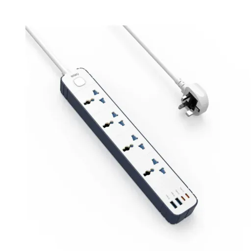 WiWU PS422 20W GaN 8 in 1 Compact Charging Power Strip