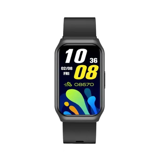 Green Lion Track Fit Smart Watch - Black
