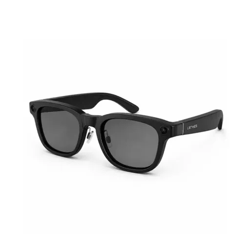 LENYES LG01 Chat Smart Wi-Fi Glasses with AI, Bluetooth, Camera and Charging Case