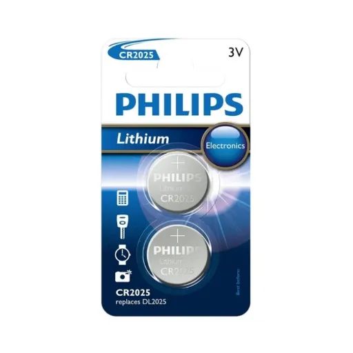Philips Lithium Coin Battery CR2025L/40
