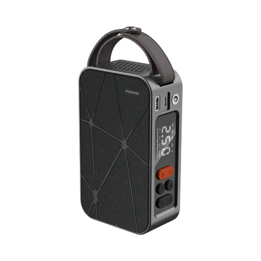 Porodo Flator 4,000mAh Car Tire Inflator with Pressure Display