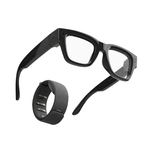 Meta Ray-Ban Display & Neural Band | AI Glasses with in-lens display Band Size 3 - Black