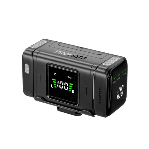 Promate Sonex Wireless AI Lavalier Microphone