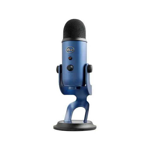 Logitech Yeti Premium Multi-Pattern USB Microphone - Blue