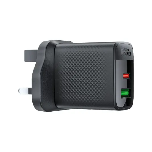 AceFast PWRup AC11 PD20W GaN (USBC+USBA) Charger Set