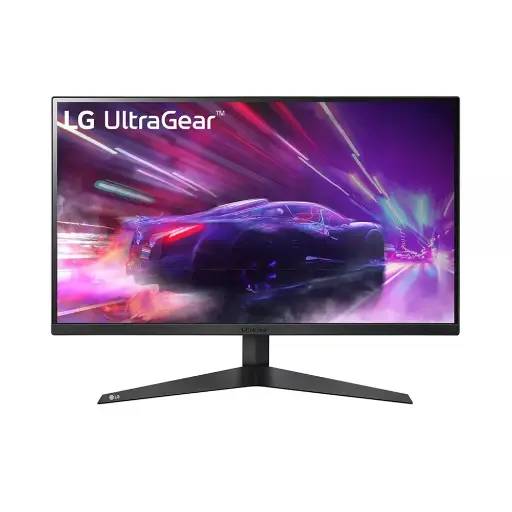 شاشة الألعاب LG UltraGear مقاس 27 بوصة - دقة FHD - تردد 165Hz - دعم AMD FreeSync™ Premium - الموديل LG27GQ50F-B