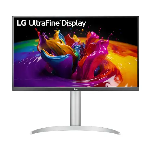 شاشة LG UltraFine مقاس 27 بوصة - دقة 4K UHD - لوحة IPS - معدل تحديث 60 هرتز - USB-C - دعم HDR 400 - الموديل 27UP850-W
