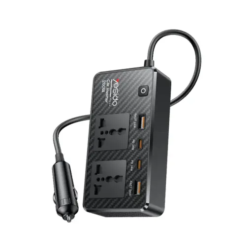 Yesido VC07 200W Adapter Charger Car Inverter