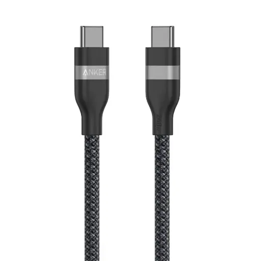 [A82E2H11] Anker USB-C to USB-C Cable (3 ft, 240W, Upcycled-Braided) - A82E2H11