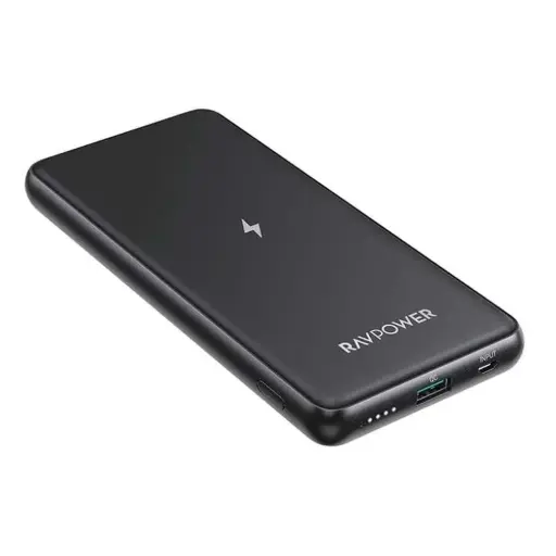 [6972103463157] RavPower Turbo 10,000mAh 10W 2-Port Wireless PowerBank RP-PB084